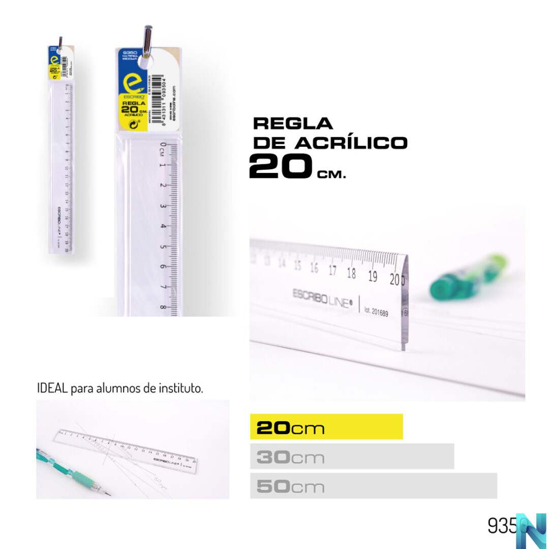 La regla cm